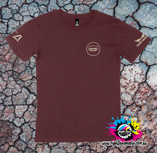 T-shirt, cap and stubby cooler bundle