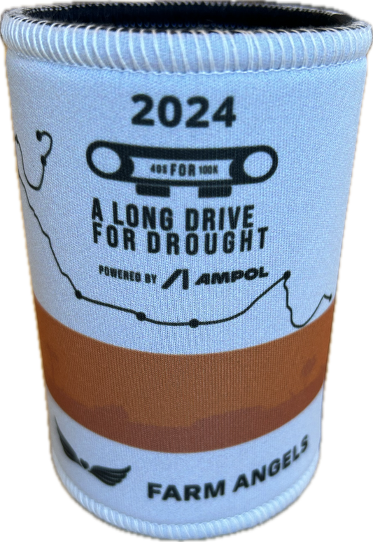 Long Drive For Drought 2024 travla Stubby Cooler