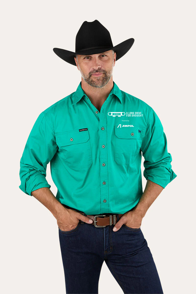 Long Drive For Drought Long Sleeve Shirt 2026 - MENS FULL BUTTON