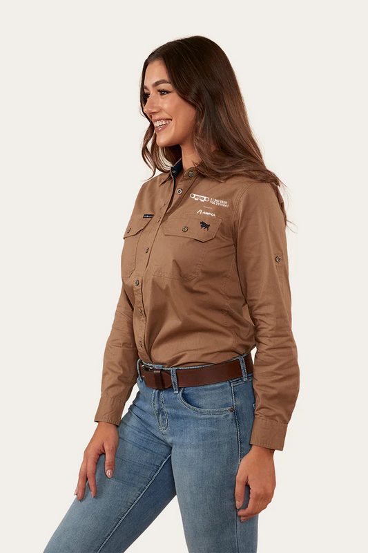Long Drive For Drought Long Sleeve Shirts 2024 Edition - Women's Full Button