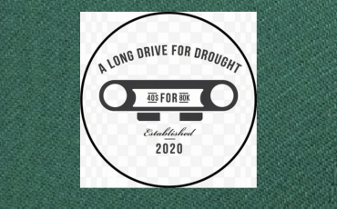Long Drive For Drought 2026 Car Flag