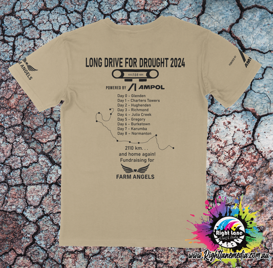 Long Drive For Drought 2024 T-Shirt - KIDS